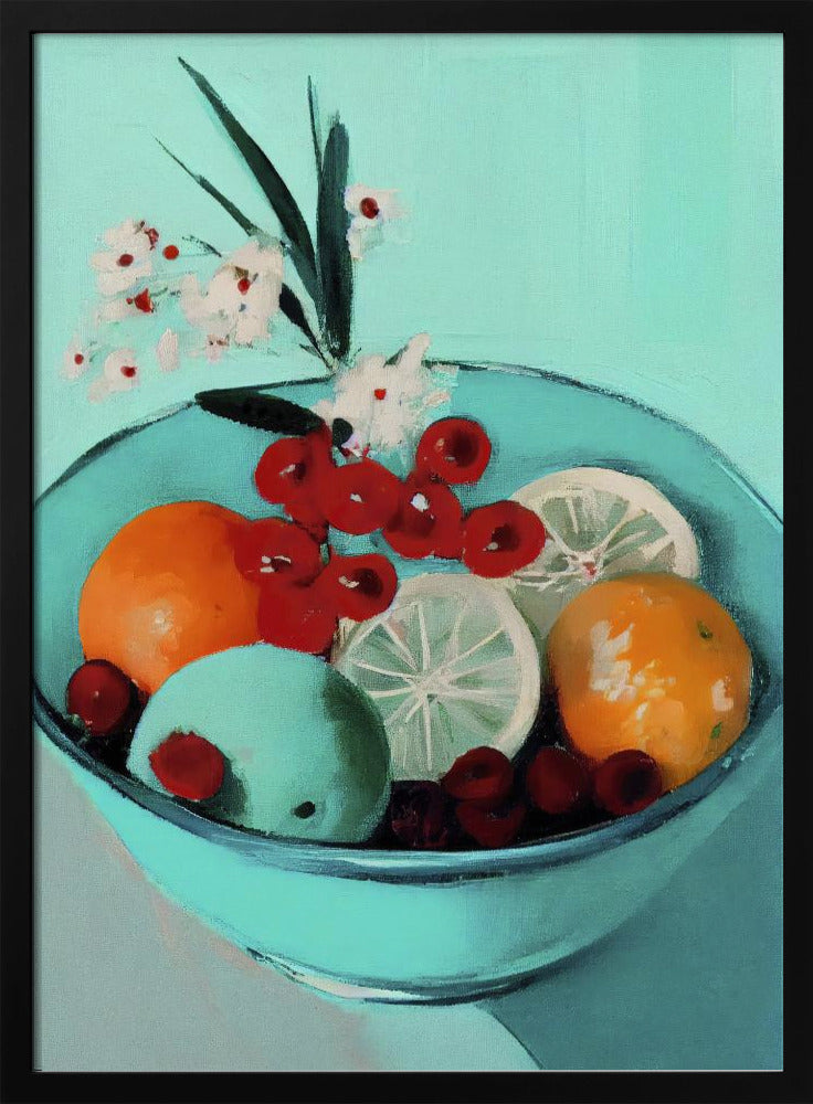 Vibrant Fruit Bowl | Poster