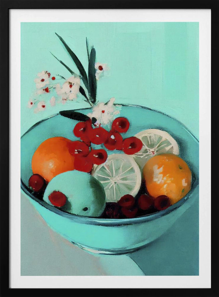 Vibrant Fruit Bowl | Poster