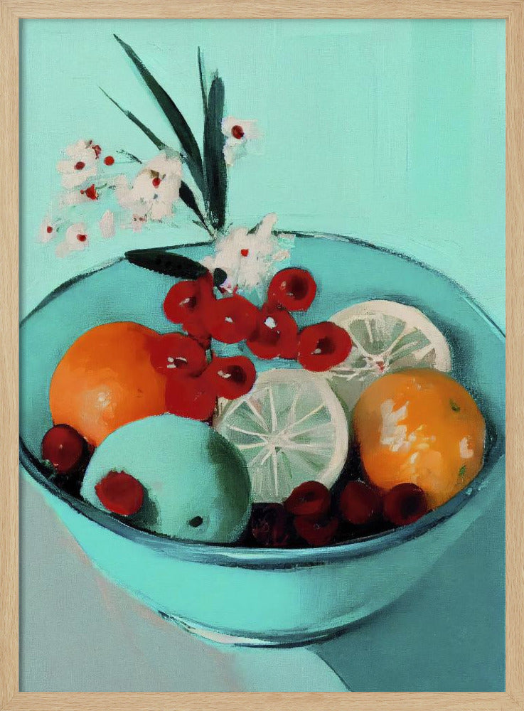 Vibrant Fruit Bowl | Poster