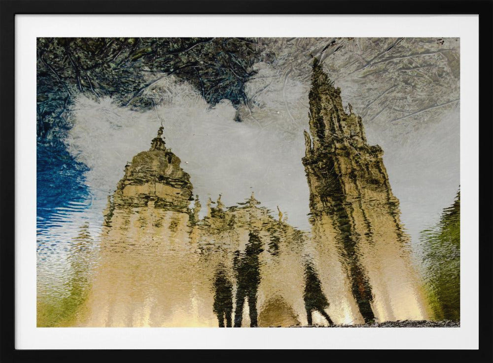 Weerspiegeling in de kathedraal van Toledo | Poster