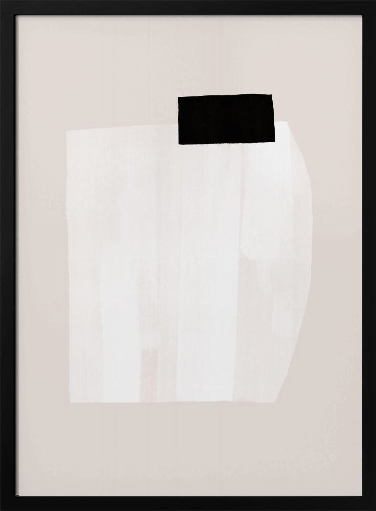 Stille structuur met zwart-witte textuur | Poster