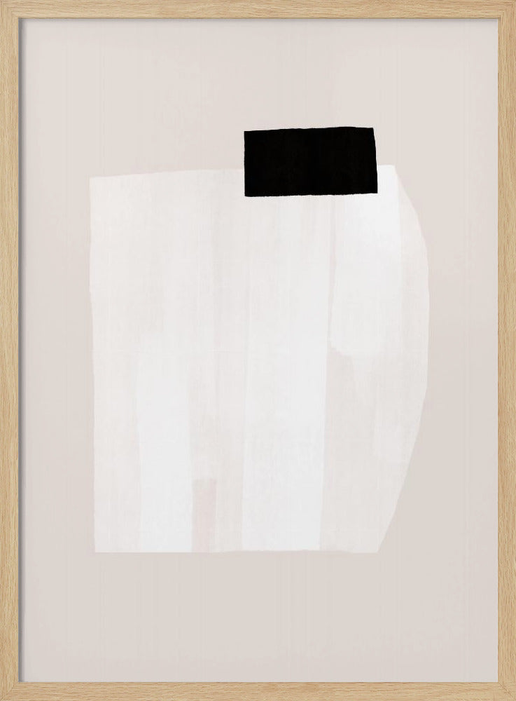 Stille structuur met zwart-witte textuur | Poster