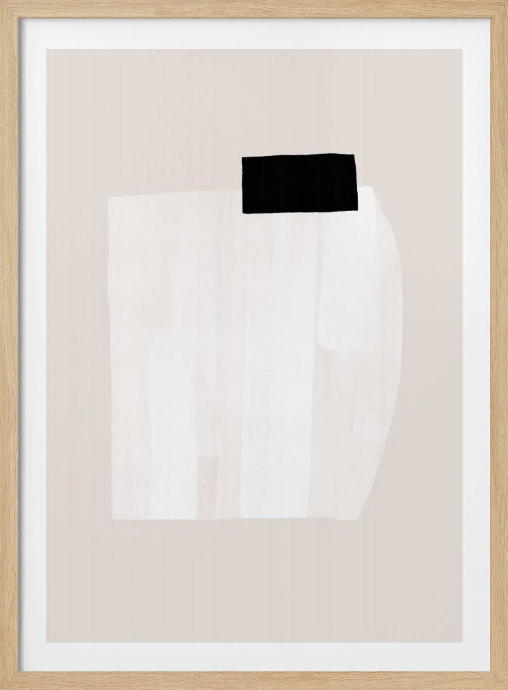 Stille structuur met zwart-witte textuur | Poster