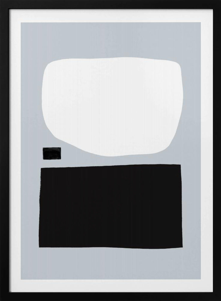 Geometrische vormen in zwart-wit | Poster