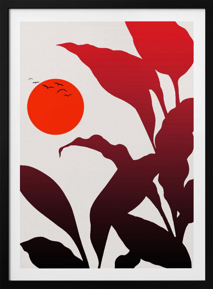 Tropische zonsondergang | Poster