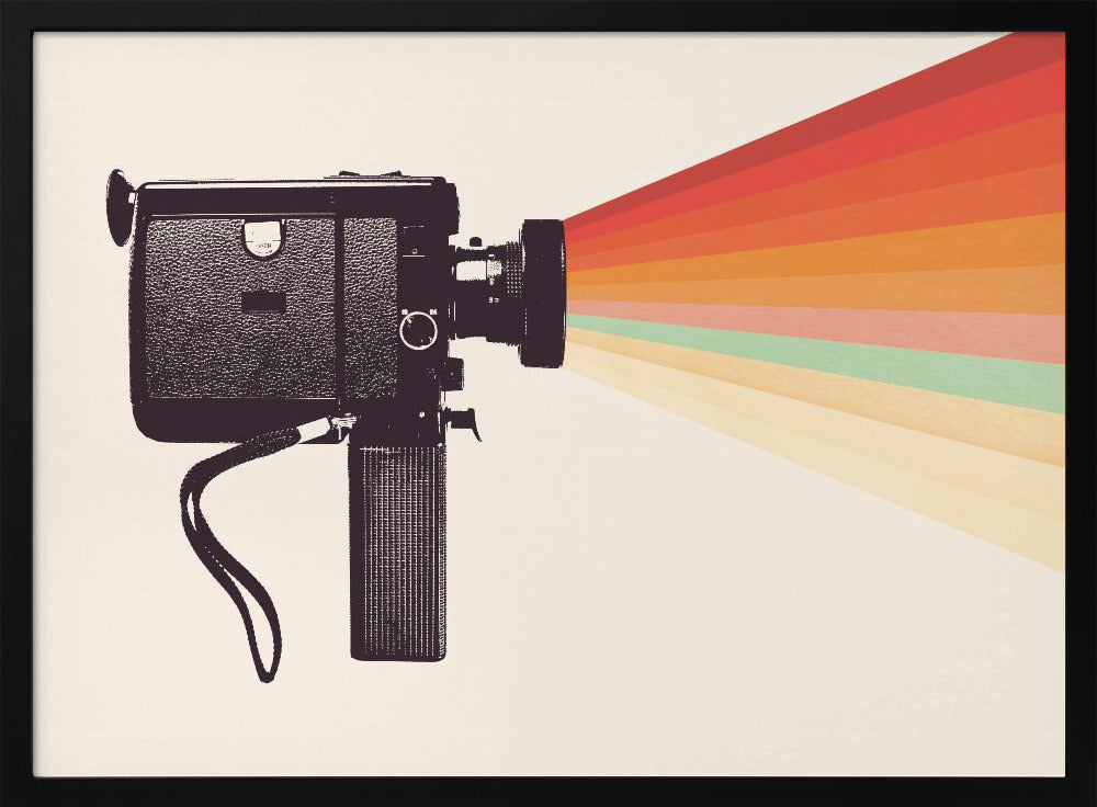 Filmcamera Regenboog | Poster