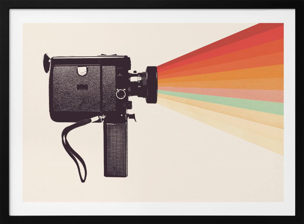 Filmcamera Regenboog | Poster
