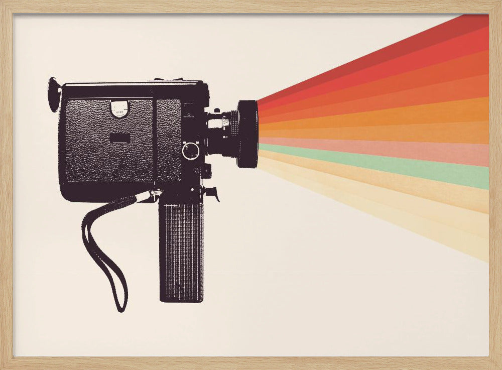 Filmcamera Regenboog | Poster