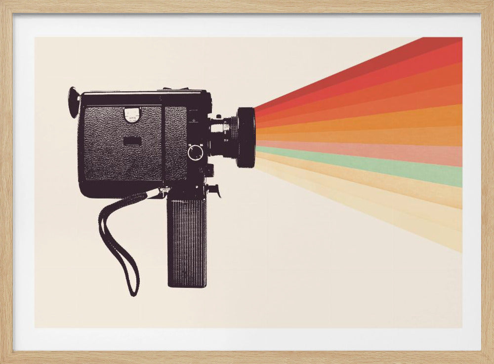 Filmcamera Regenboog | Poster