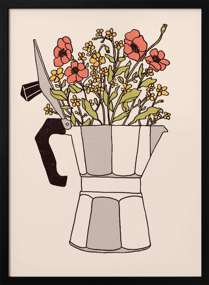 Moka Bloemen | Poster