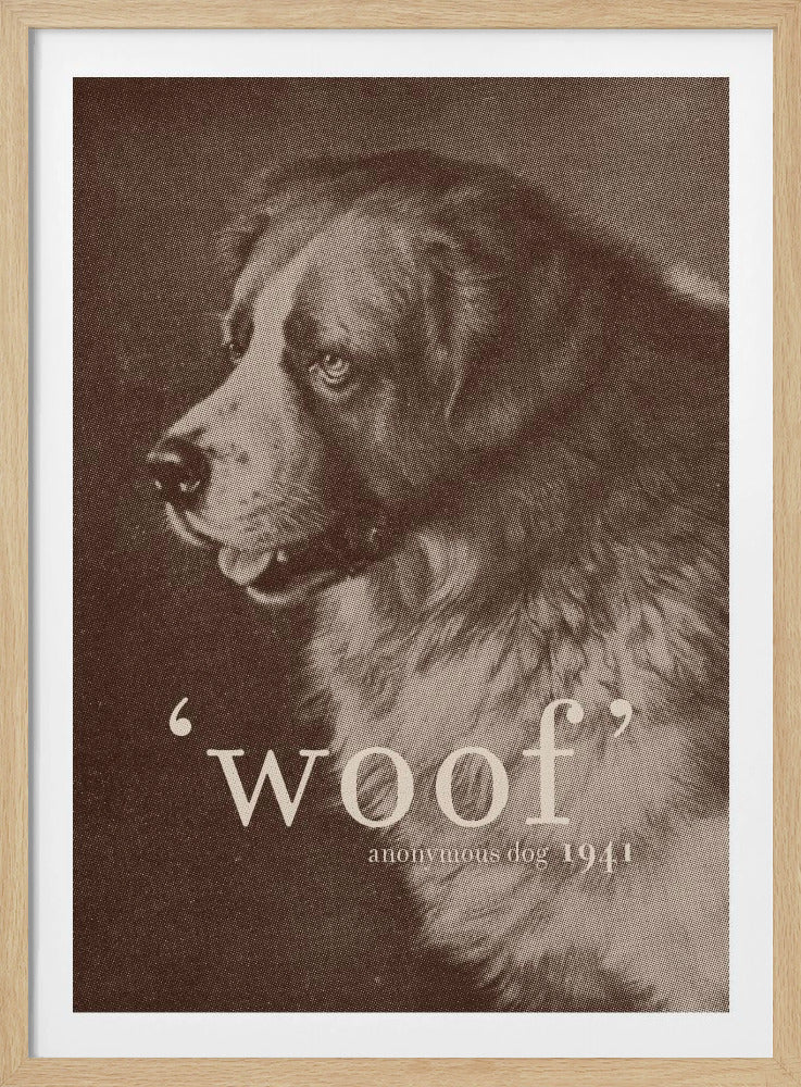 Beroemde Citaat Hond | Poster