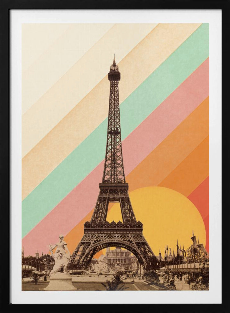 Eiffeltoren Regenboog | Poster