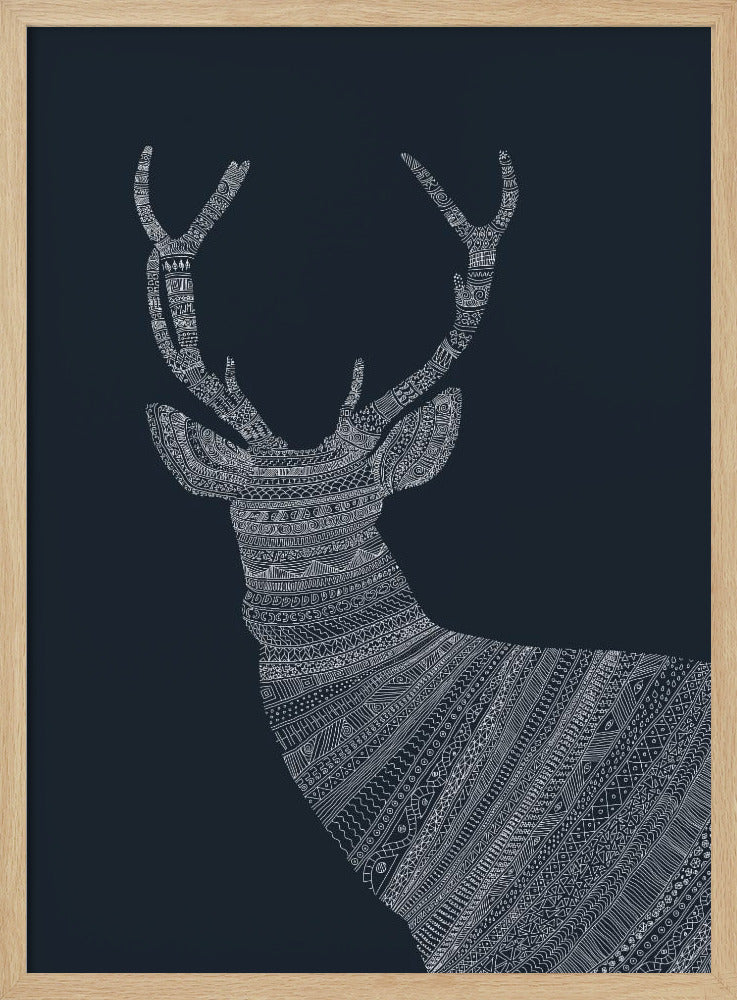 Hert Blauw | Poster