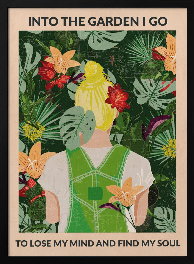 Into the Garden (blond) | Poster