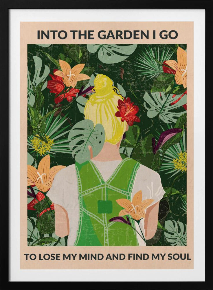 Into the Garden (blond) | Poster