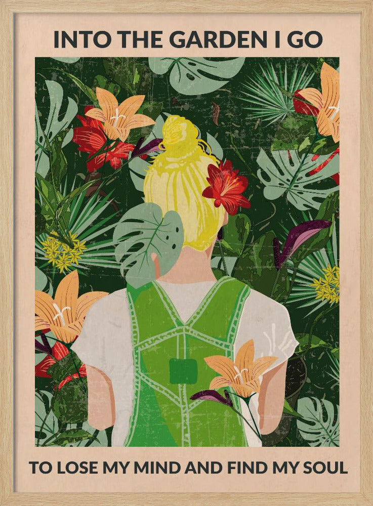 Into the Garden (blond) | Poster