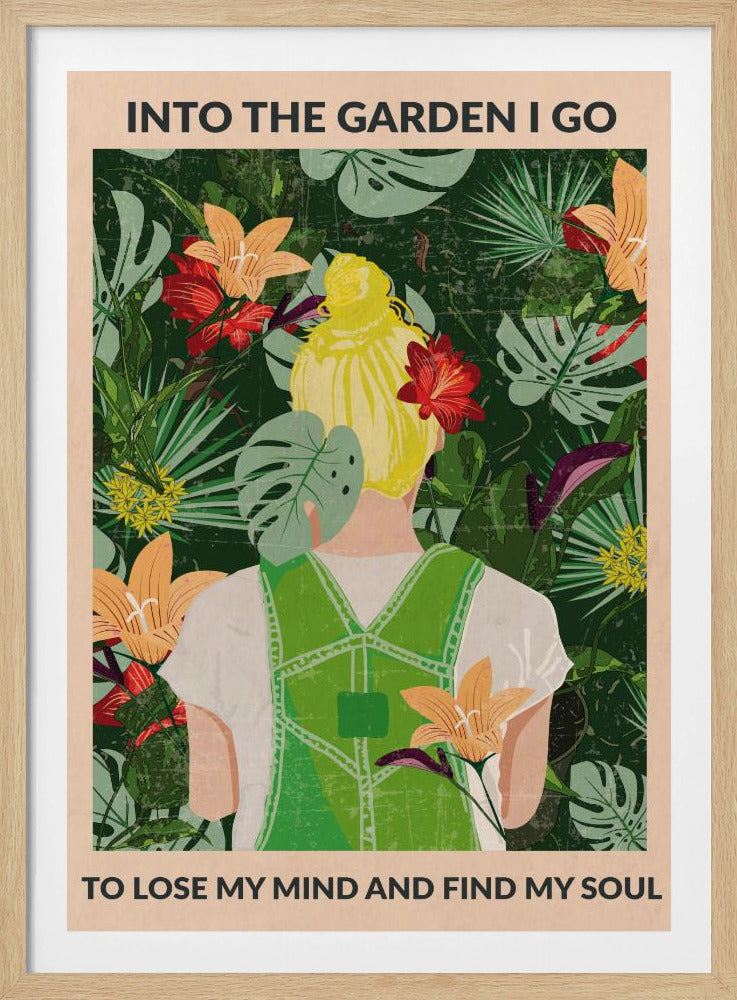 Into the Garden (blond) | Poster