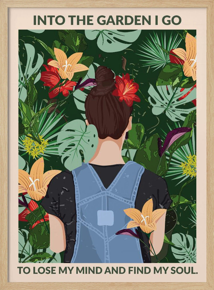 Into the Garden Standaard Muurkunst | Poster
