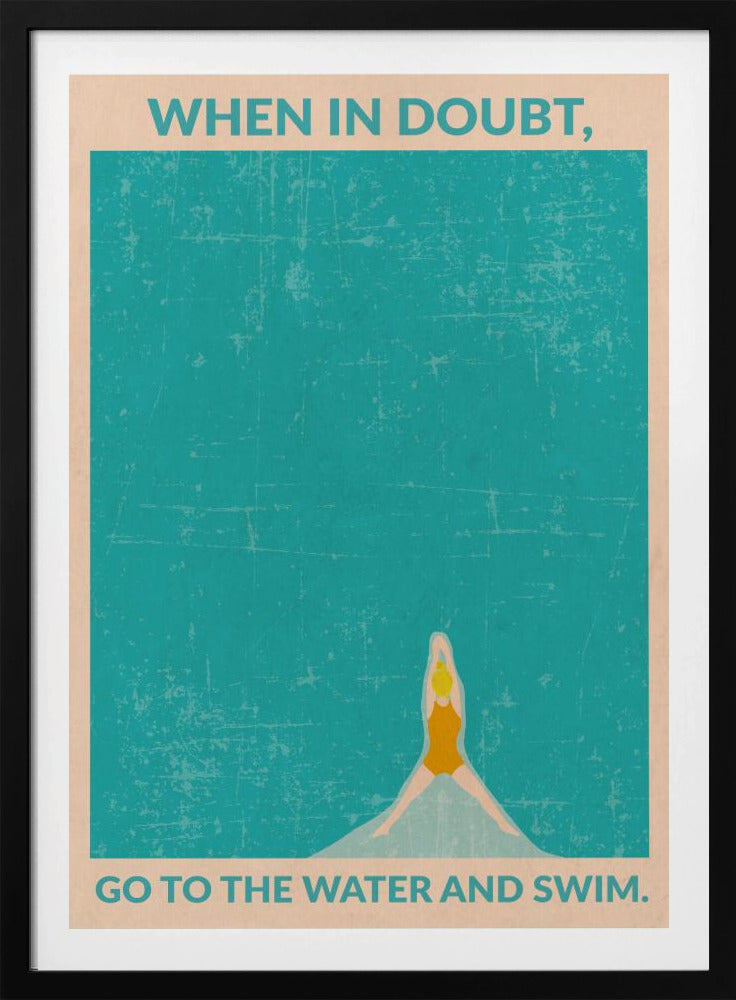 Open Water (blond) | Poster