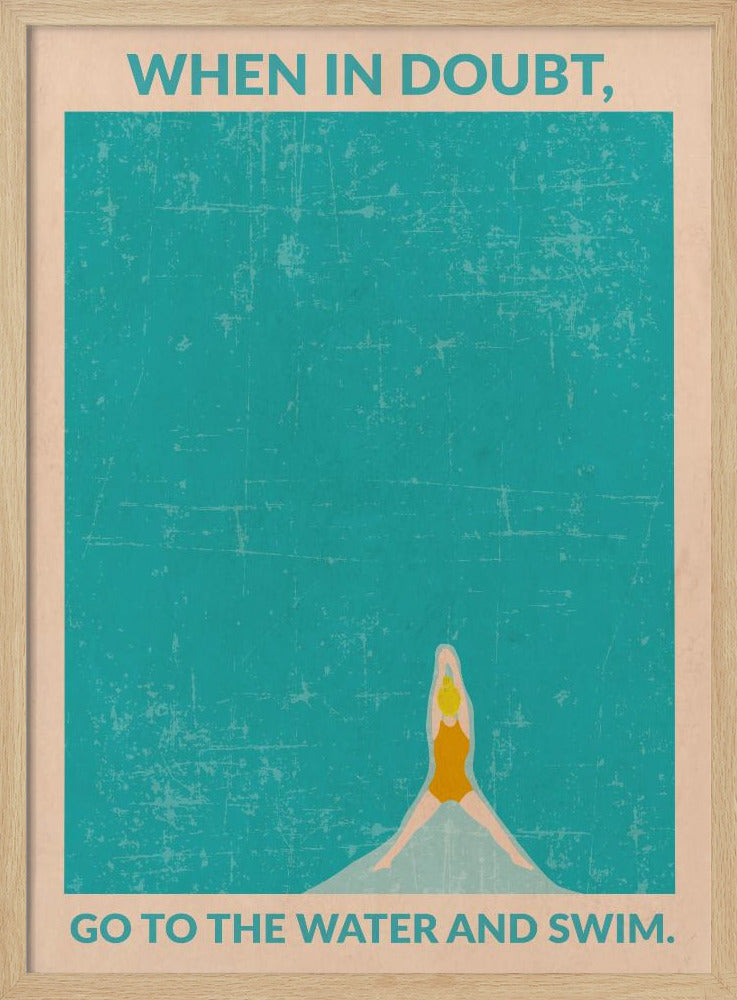 Open Water (blond) | Poster