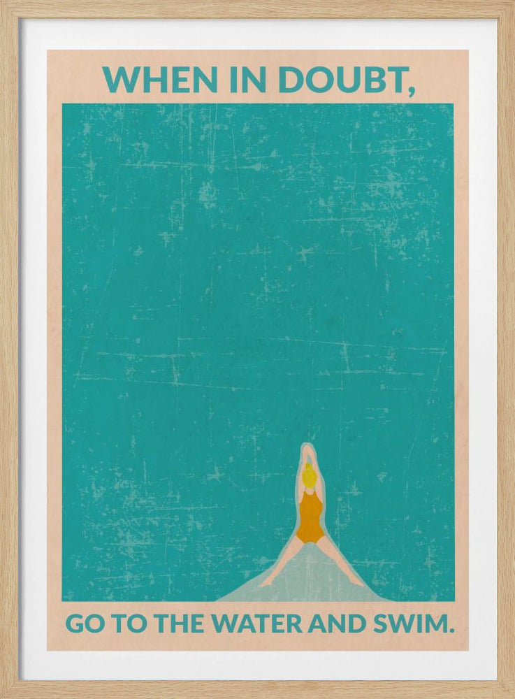 Open Water (blond) | Poster