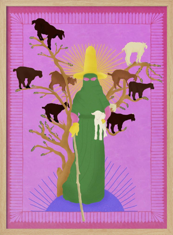 Heilige Vrouw Herder | Poster