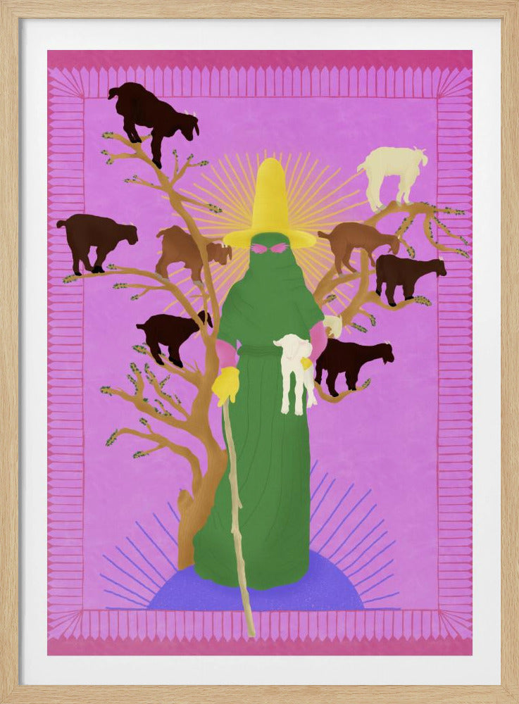 Heilige Vrouw Herder | Poster