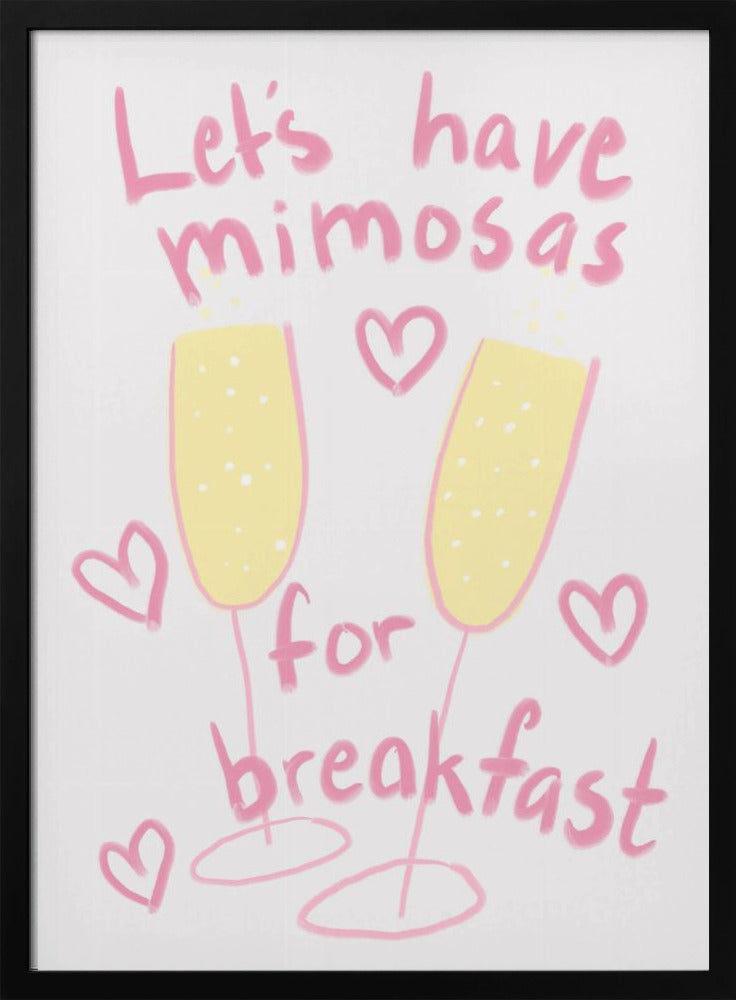 Ochtendmimosas | Poster