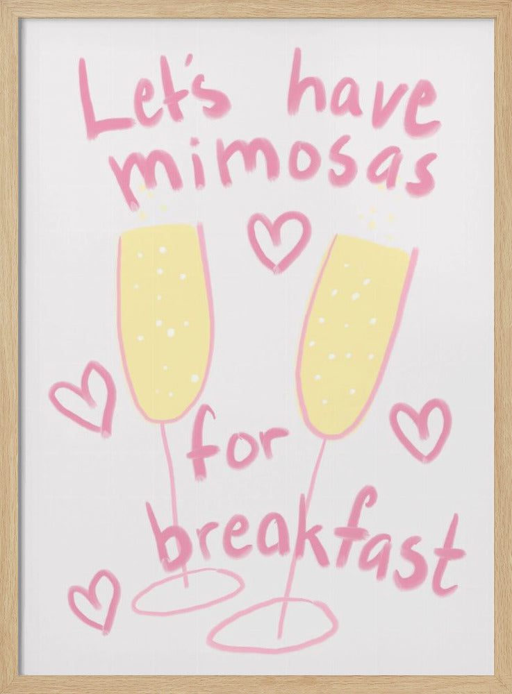 Ochtendmimosas | Poster