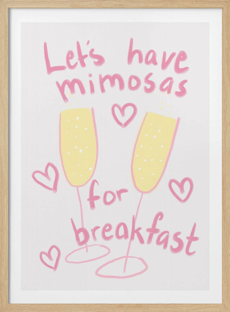 Ochtendmimosas | Poster
