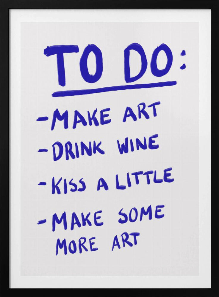 Creatieve to-dolijst | Poster