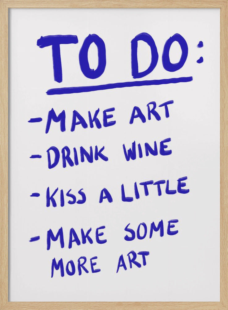 Creatieve to-dolijst | Poster