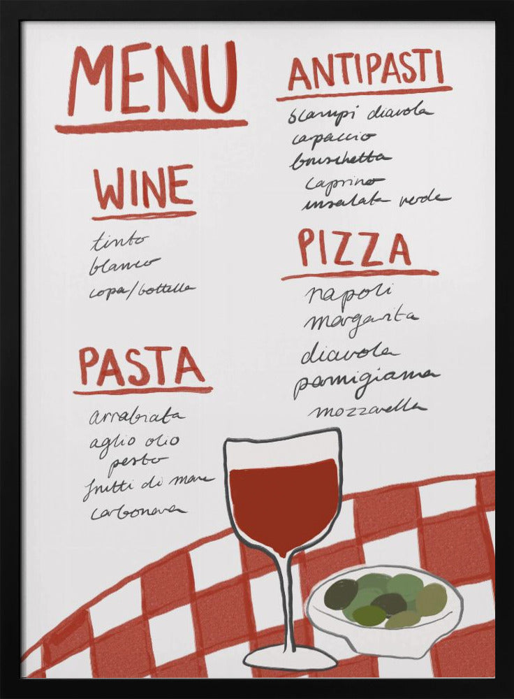 Italiaanse culinaire verwennerij | Poster