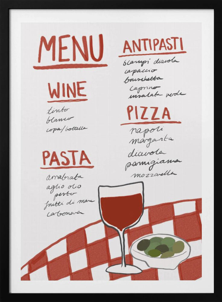 Italiaanse culinaire verwennerij | Poster