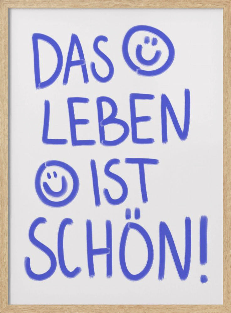 De prachtige vreugde van het leven | Poster