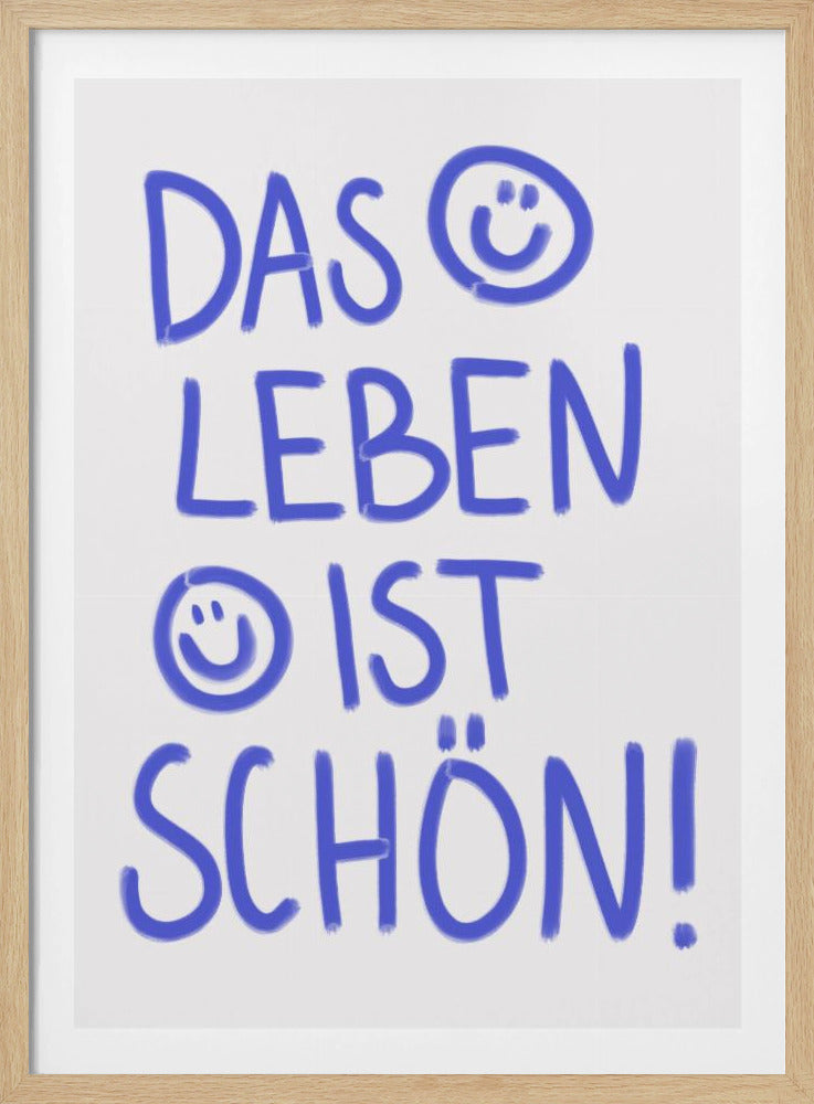 De prachtige vreugde van het leven | Poster
