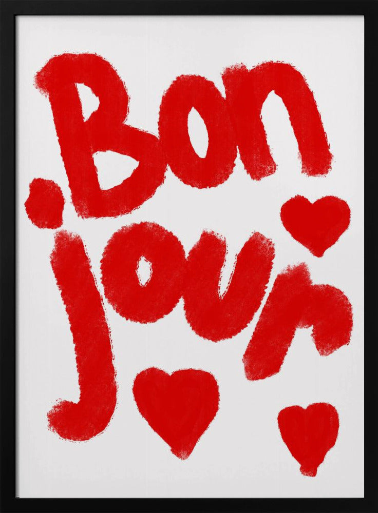 Bonjour Harten | Poster