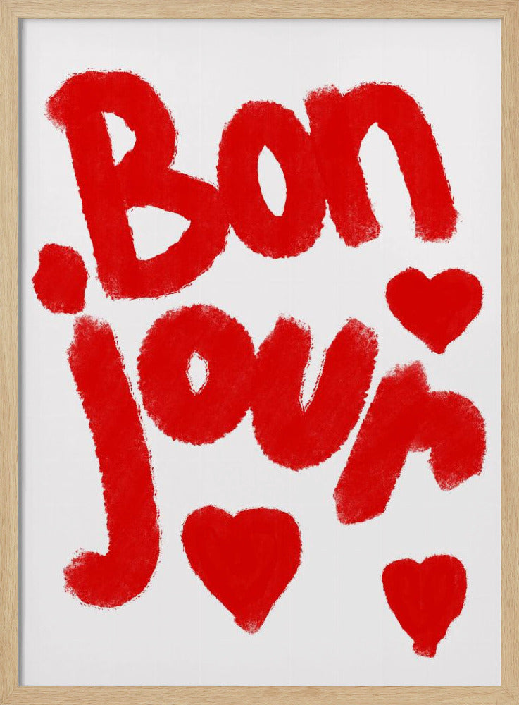 Bonjour Harten | Poster