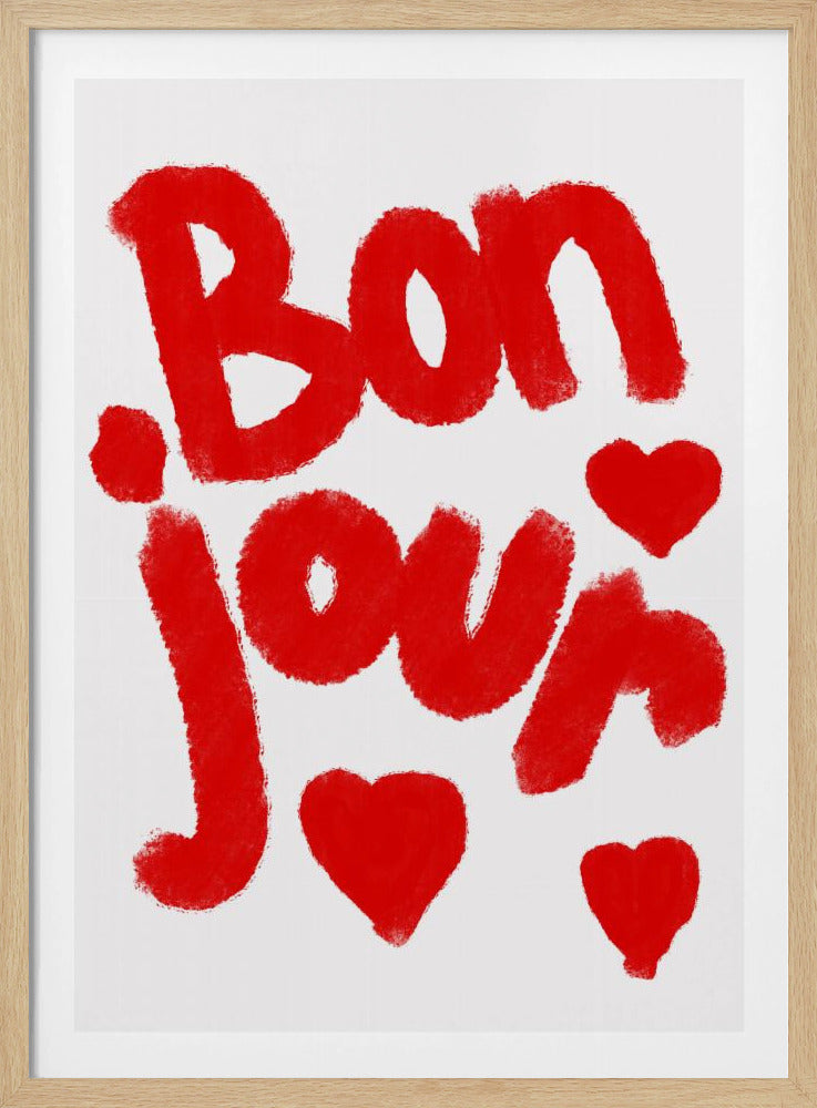 Bonjour Harten | Poster