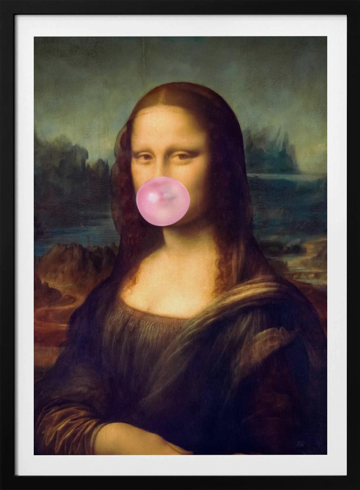 Mona Lisa Bubblegum | Poster