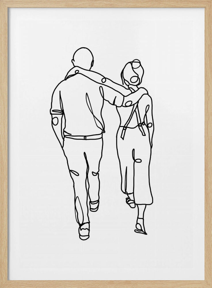 Wandelen met vrienden | Poster