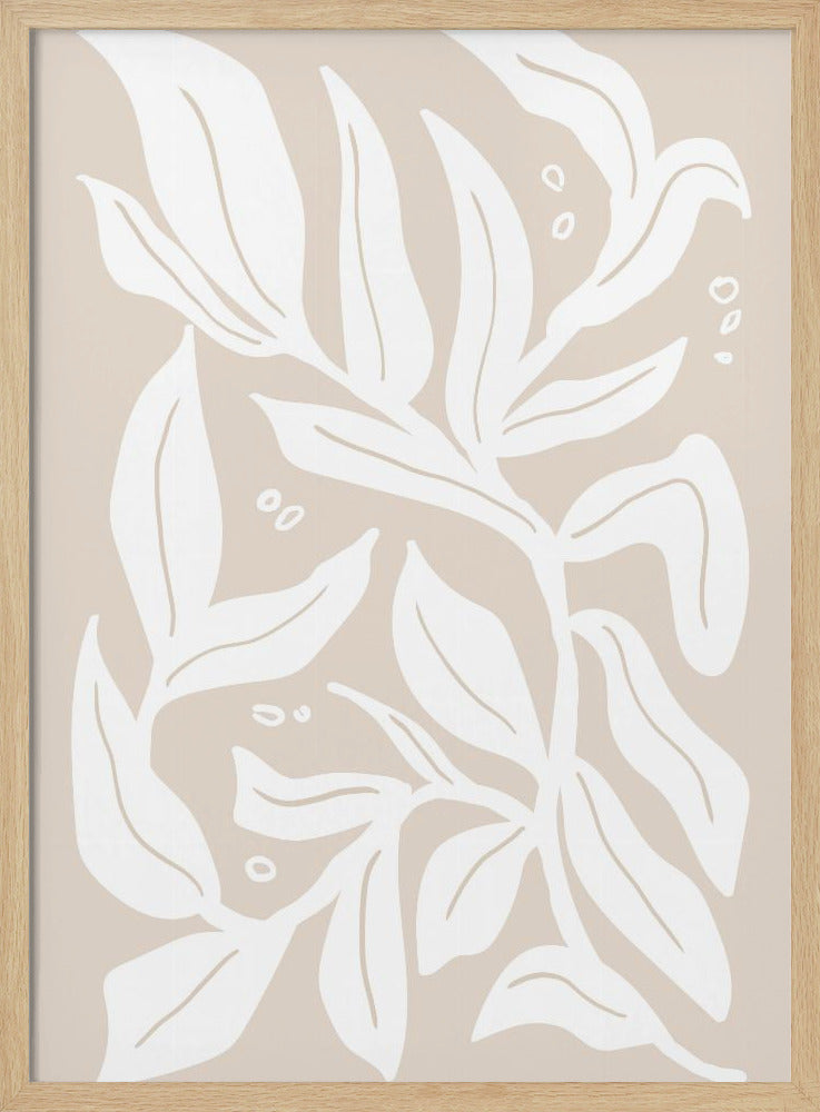 Abstracte planten | Poster