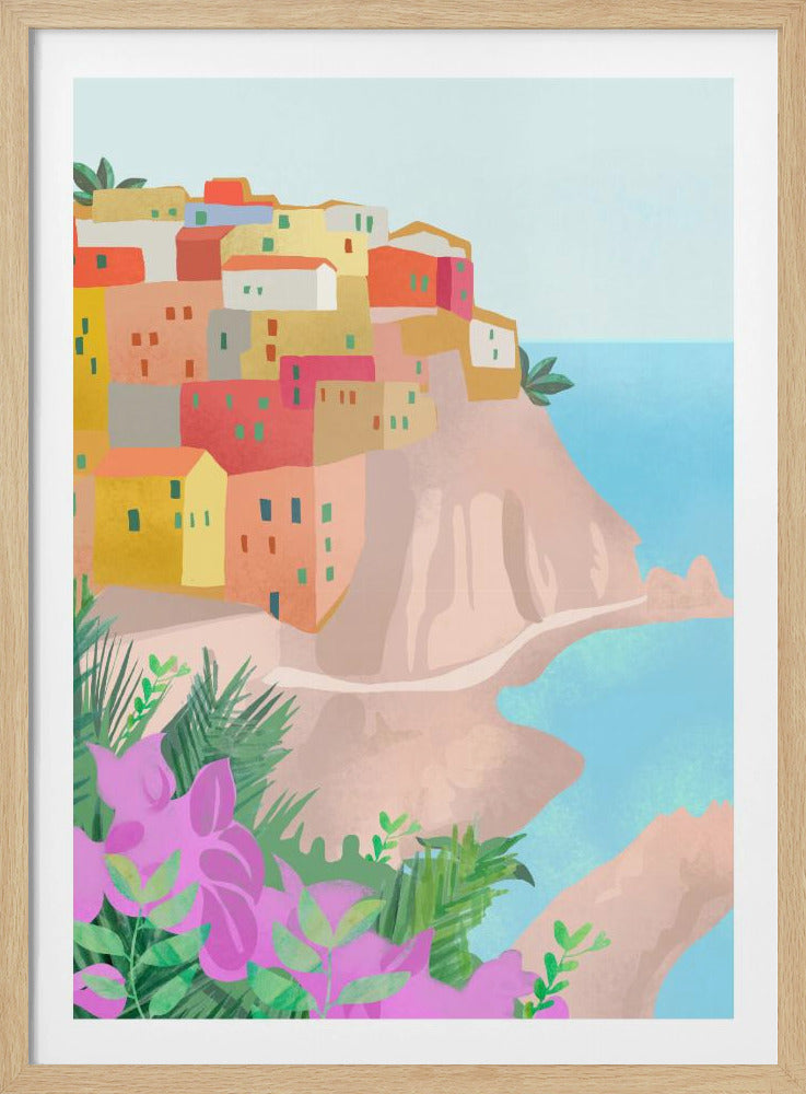 Cinque Terre, Italië | Poster
