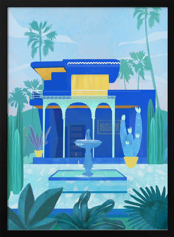 Marokkaanse tuin | Poster