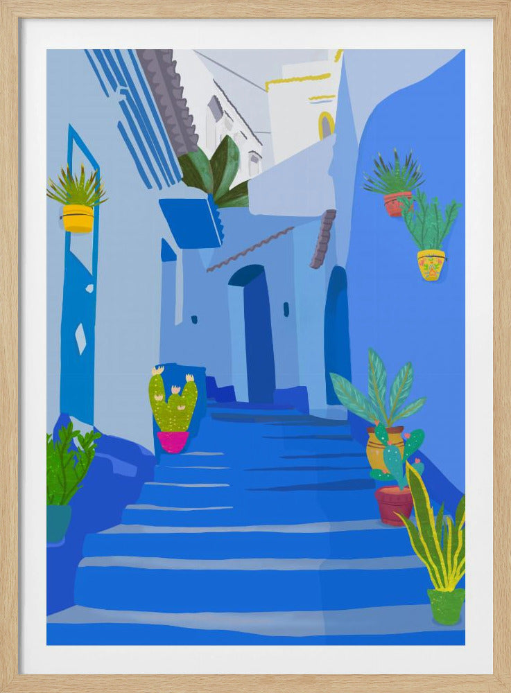 Blue city | Poster