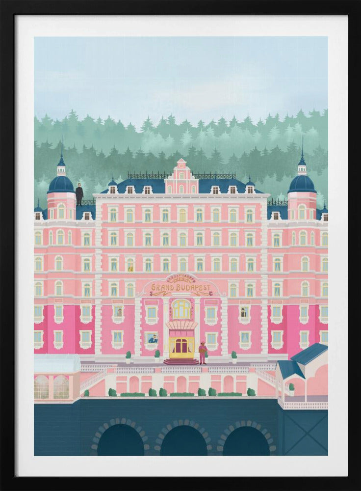 Het Grand Budapest Hotel | Poster