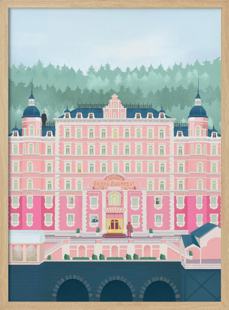 Het Grand Budapest Hotel | Poster