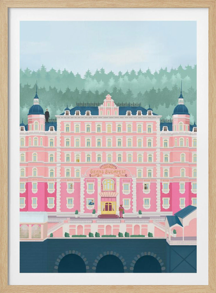 Het Grand Budapest Hotel | Poster