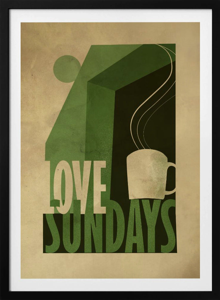 Liefdeszondag print | Poster