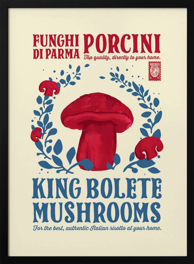 Porcini keukenprint | Poster